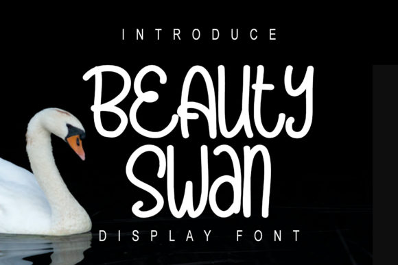 Beauty Swan Font for Makers and Sellers