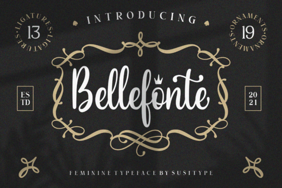 Bellefonte: The Elegant Script Font for Crafters