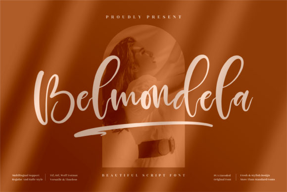 Belmondela: A Script Font for Elegant Campaigns