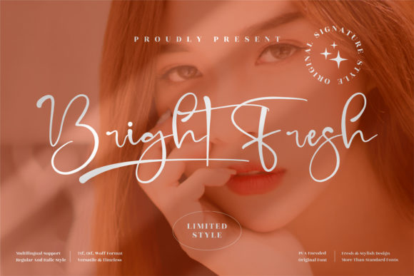 Bright Fresh Font for Polished Branding