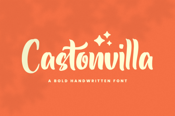 Castonvilla: A Playful Script Font for Branding