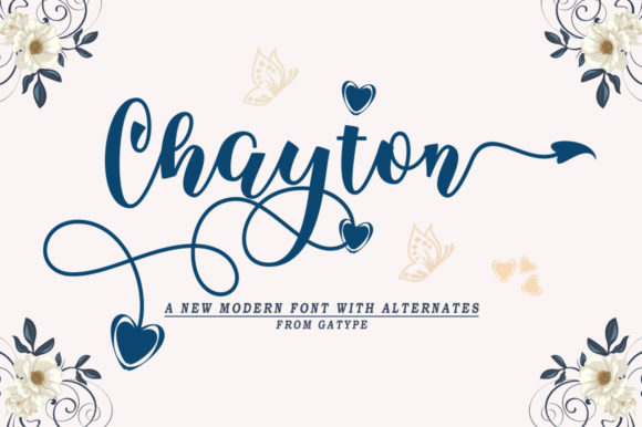 Chayton: A Dazzling Script Font for Modern Branding
