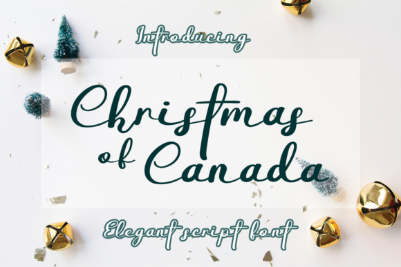 Christmas of Canada Font Review for Designers