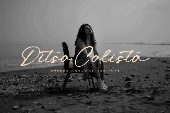 Ditsa Calista: A Delicate Script Font for Makers