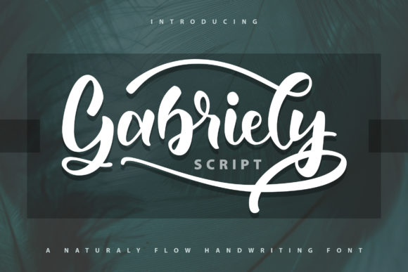 Gabrelly: A Refined Script Font for Web Design