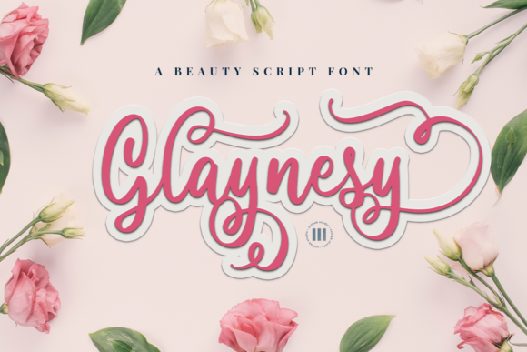 Glaynesy: The Script Font for Scroll-Stopping Visuals