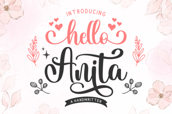 Hello Anita Font Review: A Playful Script for Modern Brands