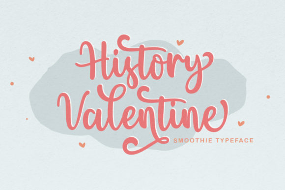 History Valentine: A Refined Script Typeface for Editorial Design