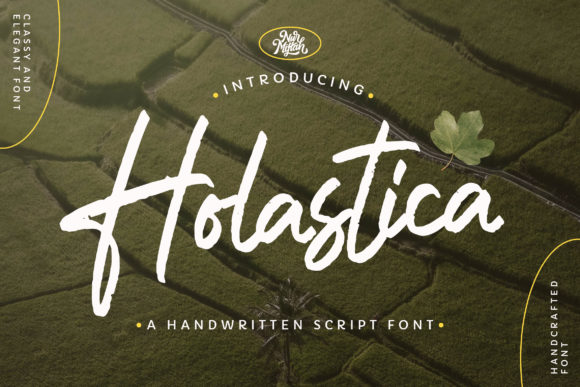 Holistica: A Script Font for Elegant Branding