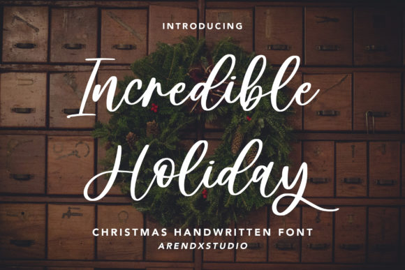 Incredible Holiday Font for Elegant Branding