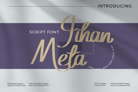Jihan Meta Font: Elevate Your Brand Visuals