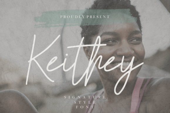 Keithey: A Refreshing Script Font for Modern Web Design