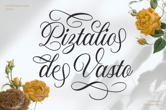 Piztalio De Vasto Font Review for Branding
