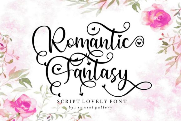 Romantic Fantasy Font for Elegant Branding