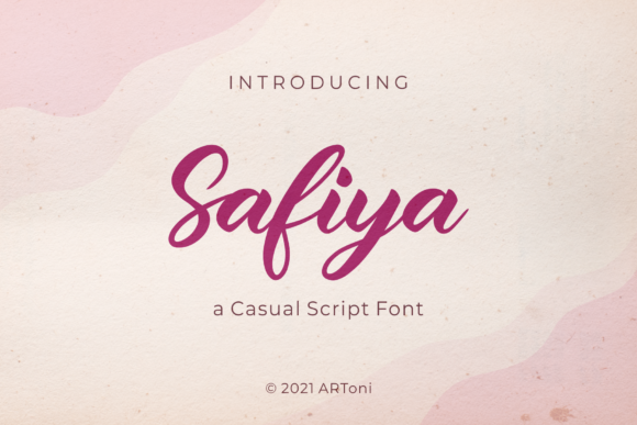 Safiya: A Script Font That Elevates Small Business Branding
