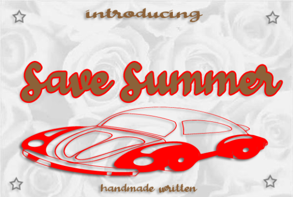 Save Summer Font: A Review for Editorial Design