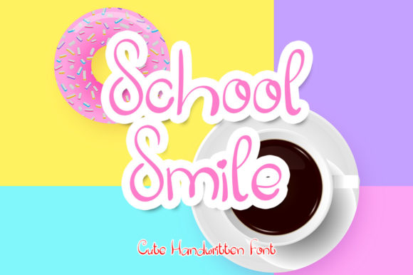 School Smile: A Script Font for Engaging Digital Design