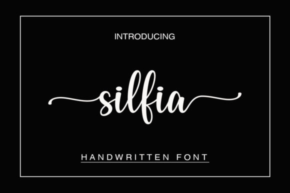 Silfia: A Playful Script Font for Branding