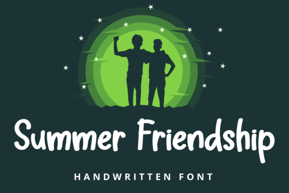 Summer Friendship: A Whimsical Script Font for Makers