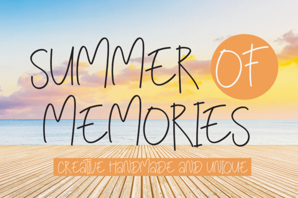 Summer of Memories: A Script Font for Branding