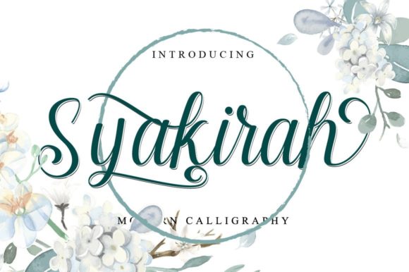 Syakirah Font: A Designer’s Take on Thin Script Typography