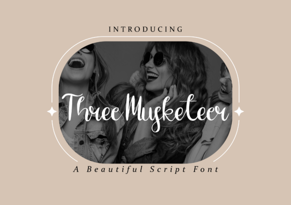 Three Musketeer: A Refined Script Font for Editors