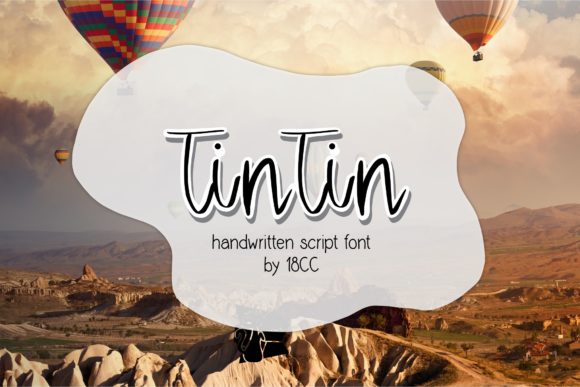 TinTin Script Font for Bold Branding